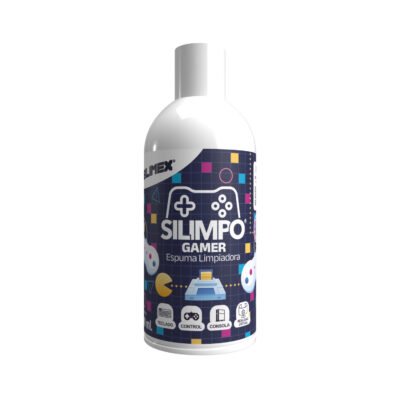 SILIMEX - Silimpo® Gamer es una espuma limpiadora, para uso externo, formulada para limpiar superficies de consolas, teclados, controles y toda parte plástica de tus equipos gamer.