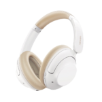 UGREEN - Audífonos Inalámbricos, HiTune Max5, Bluetooth, 3.5mm, Sonido Hi-Res, Cancelación Activa de Ruido (ANC) de hasta 43dB. Color Beige.