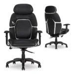 DPS - Silla para Videojuegos con Cabecera Ajustable Color Negro