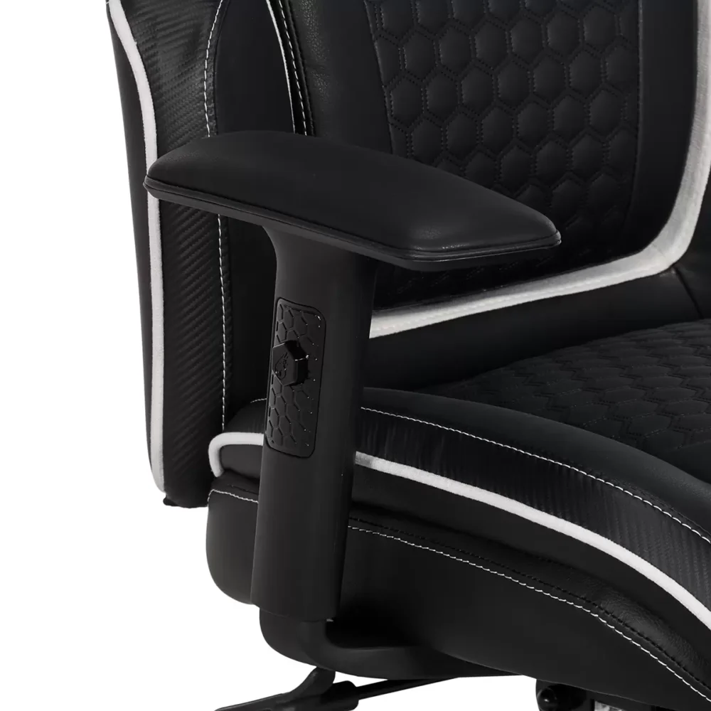 DSP - Silla para Videojuegos con Cabecera Ajustable Color Negro - Image 3