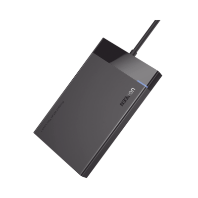 UGREEN - Carcasa de Disco Duro 2.5'' (Enclosure), Velocidad SATA 3.0 de hasta 6 Gbps, Compatible con SATA 2.0/1.0