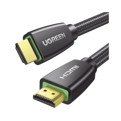 UGREEN - Cable HDMI 2.0 de Nylon Trenzado, 10 m, 4K@60Hz, HDR, 3D, HEC (Canal Ethernet HDMI)