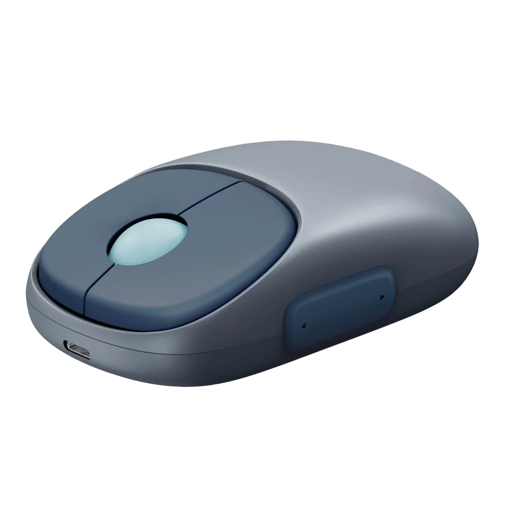 UGREEN - Mouse Inalámbrico Recargable 2.4G & Bluetooth, Silencioso Click con Receptor USB, Mouse Ergonómico 5 Botones y dpi 4000 - Image 4