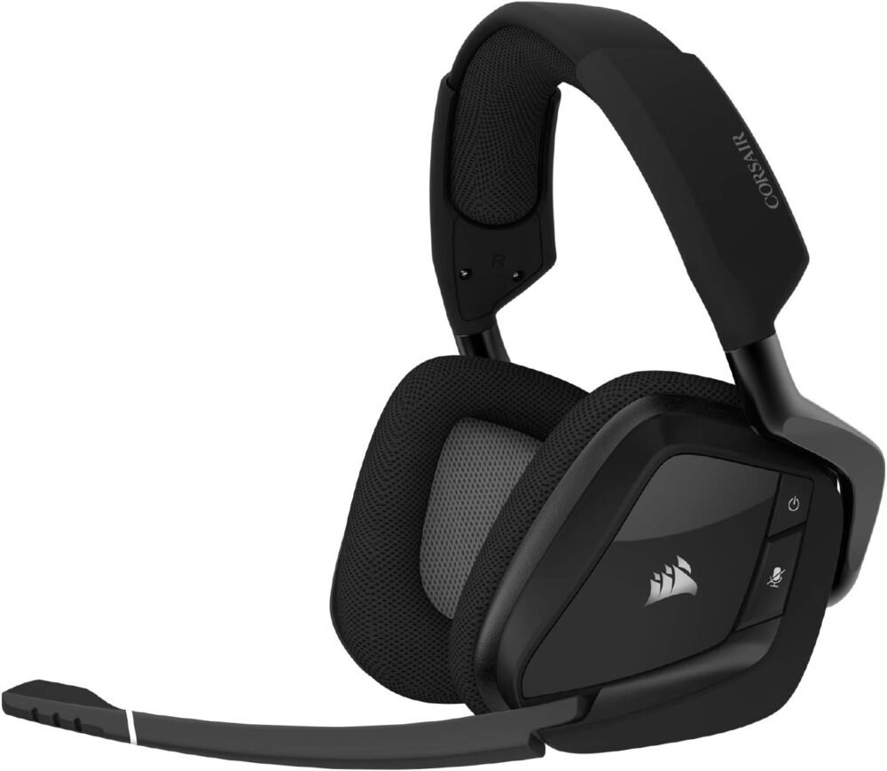 CORSAIR -  VOID RGB ELITE Auriculares Inalámbricos para Juegos - Sonido Envolvente 7.1