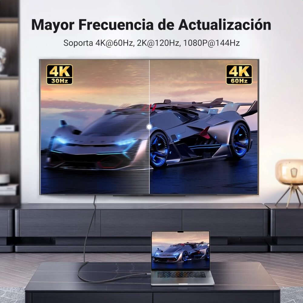UGREEN - Cable USB-C 3.1 a HDMI 4K | 1.5m | Compatible con Thunderbolt 3 & 4 - Image 2