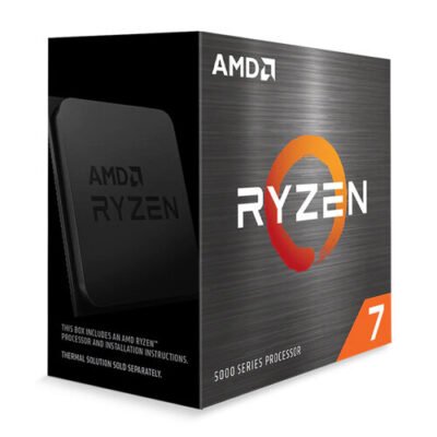 AMD - Procesador AMD Ryzen 7 5800X, Socket AM4, 4.70GHz, 8 Núcleos, 32MB Caché - No incluye Disipador