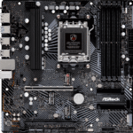 ASROCK - Tarjeta Madre B650M PG, Micro-ATX, Socket AM5, AMD B650, 192GB DDR5, HDMI/DP para AMD