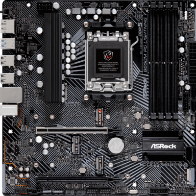 ASROCK - Tarjeta Madre B650M PG, Micro-ATX, Socket AM5, AMD B650, 192GB DDR5, HDMI/DP para AMD