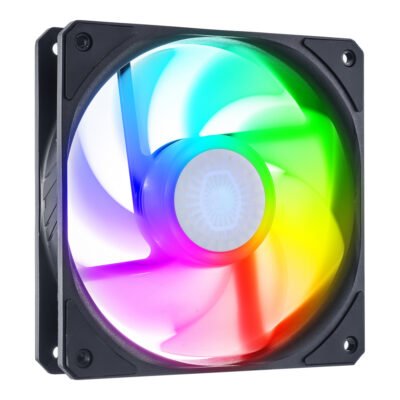 COOLER MASTER - Ventilador SickleFlow 120 ARGB Reverse, 120mm, 650 - 1800RPM Color Negro