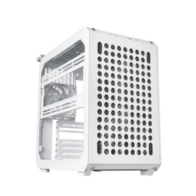 COOLER MASTER - Gabinete QUBE 500 Mid-Tower, ATX EATX Micro-ATX, Mini-ITX Color Blanco