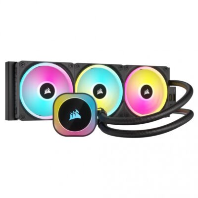 CORSAIR - Disipador con Enfriamiento Liquido ICUE Link H150IA RGB Color  Negro
