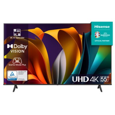 HISENSE - Pantalla Smart TV 55A6N - 55" - 4K Ultra HD - Wi-Fi - HDMI - USB