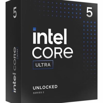 INTEL - Procesador Intel Core Ultra 5 245K con Intel Graphics, LGA 1851, 5.20GHz, 14 Núcleos, 24MB Caché, No incluye Disipador