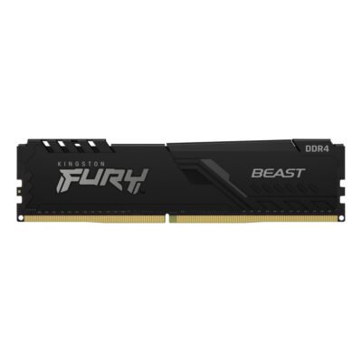 KINGSTON - Memoria Ram 16GB (1x16GB) DDR4 3200MT/s CL16 FURY Beast Black XMP