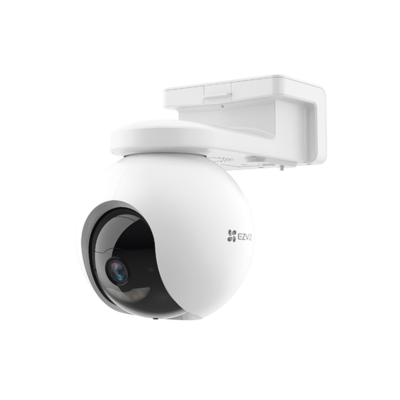 EZVIZ - Cámara Exterior WiFi con Batería Recargable y Giro/Inclinación, Panorámica de 360°, Seguimiento Automático, Compatible con Panel Solar