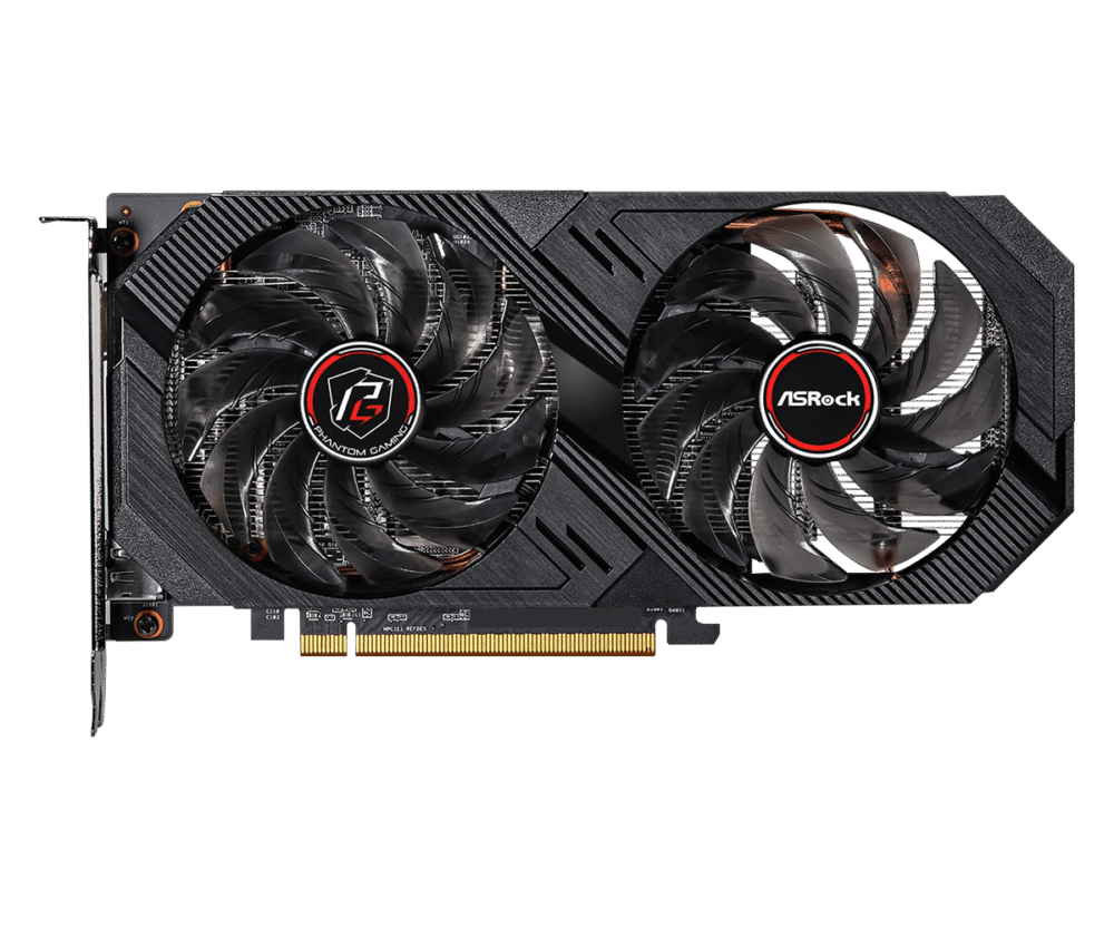ASROCK - Tarjeta de Video AMD Radeon RX 6500 XT Phantom Gaming D OC, 4GB, 64-bit, PCI-E 4.0, GDDR6, HDMI - DisplayPort - Image 3