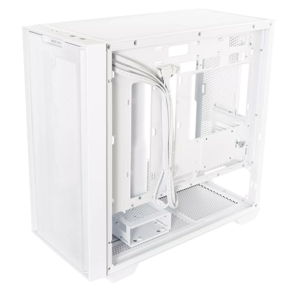ASUS - Gabinete ASUS A21 Case, Mini-Tower, Micro-ATX/Mini-ITX Color Blanco