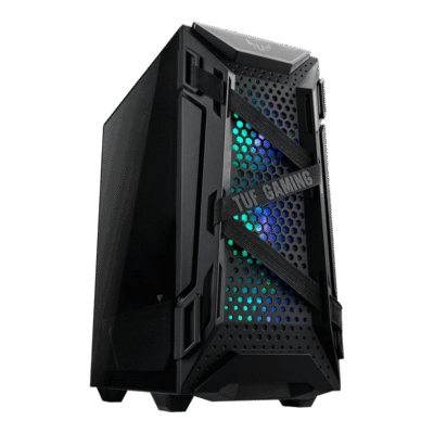 ASUS - Gabinete TUF Gaming GT301 Midi-Tower Color Negro