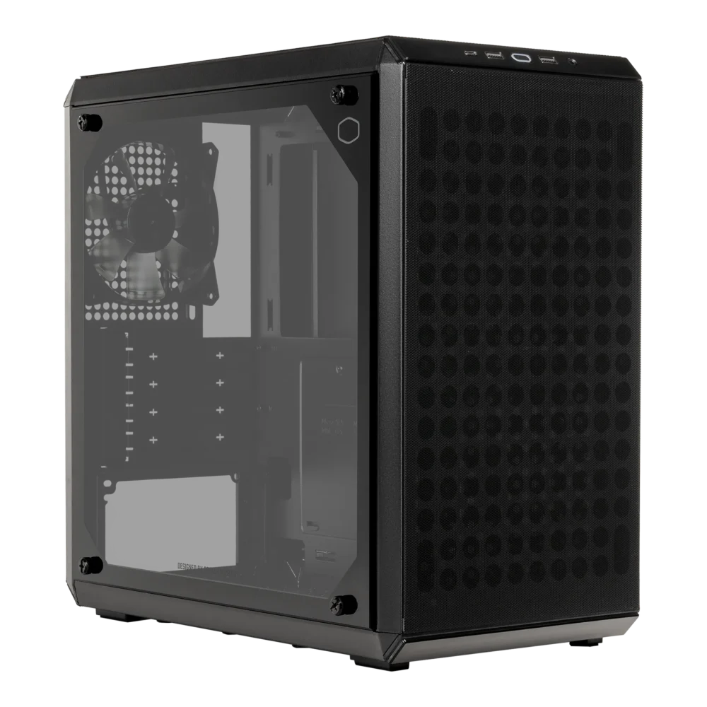COOLER MASTER - Gabinete Q300L V2 Mini-Tower, Micro-ATX/Mini-ITX, USB 3.2 Color Negro - Image 2