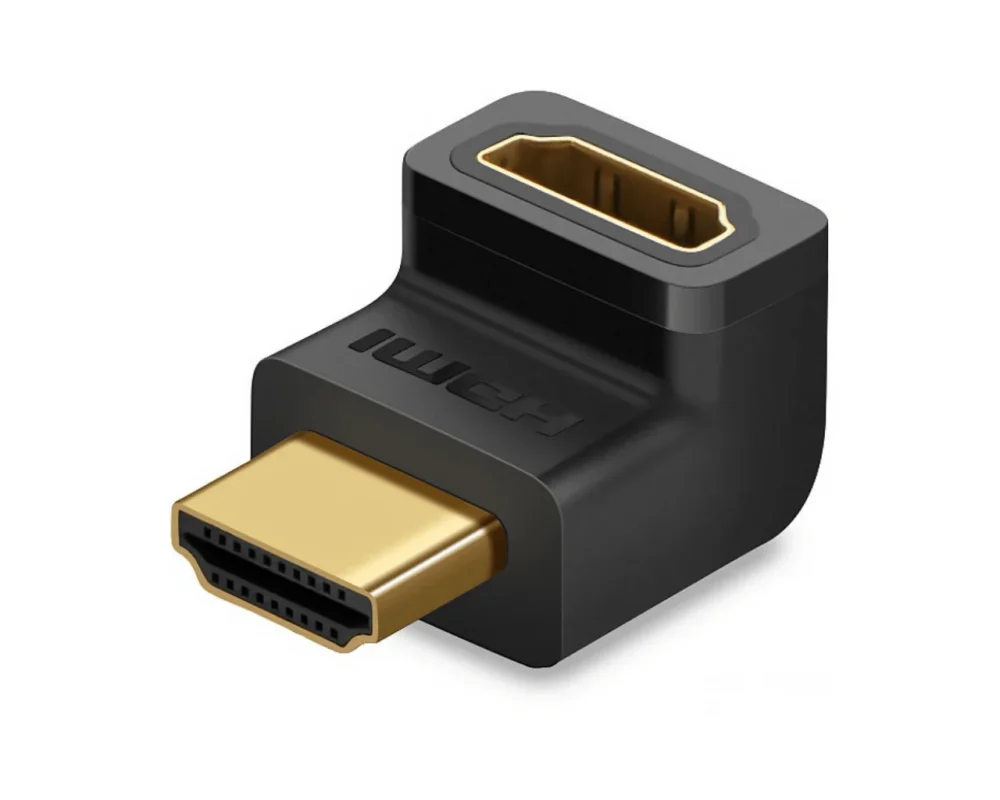 UGREEN - Adaptador HDMI de 90 Grados Macho a Hembra, Hacia Abajo, HDMI 2.0 4K@60Hz - Image 2