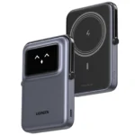 UGREEN - Power Bank Serie UNO Inalambrico, 10000mAh, 7.5W/20W, Con Emojis de Estado, Carga Rápida USB-C Bidireccional