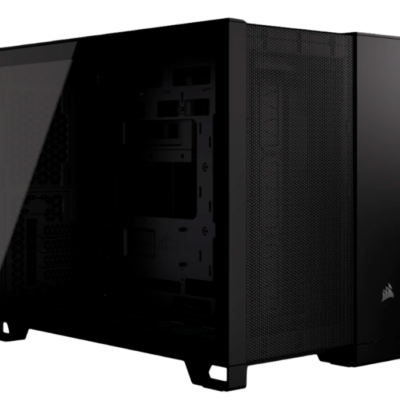CORSAIR - Gabinete Midi-Tower, Micro-ATX/Mini-ITX, USB 3.0 Color Negro