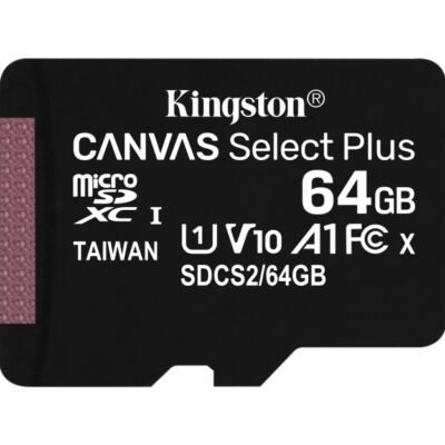 KINGSTON - Memoria MicroSD CANVAS Sel CT plus 64gb