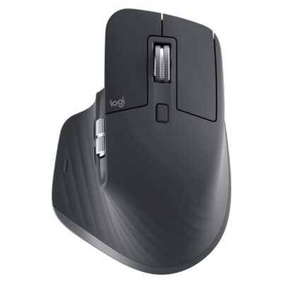 LOGITECH - Mouse MX MASTER 3S Track on Glass 8K DPI Sensor