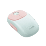 UGREEN- Mouse Inalámbrico FUN, Recargable, 2.4G & Bluetooth, 4 Niveles de DPI, Silencioso,  Ergonómico,  5 Botones