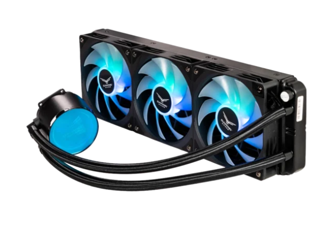 GAMING NACEB - Enfriamiento Liquido Naceb Ártico 360 ARGB 3x120mm Hasta 1800RPM Negro