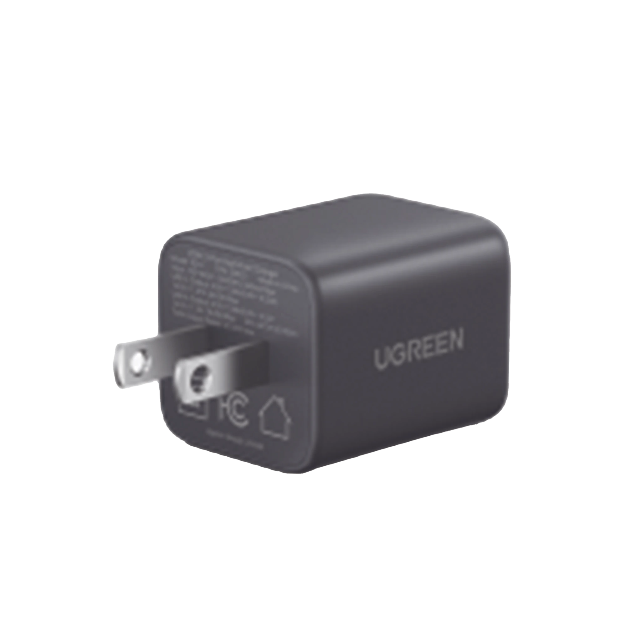 UGREEN - Cargador rápido GaN 1A1C de 20 W y 2 puertos - Imagen 2