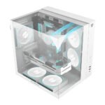 BALAM RUSH - Gabinete Tank Majestic 6600, Midi-Tower, ATX/Micro-ATX/Mini-ITX, USB 2.0/3.0, sin Fuente, 1 Ventilador Instalado, Blanco