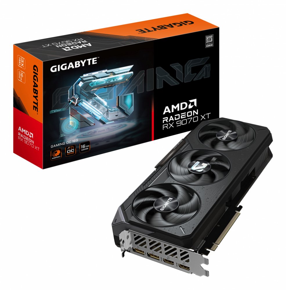 GIGABYTE - Tarjeta de Video Gigabyte AMD Radeon RX 9070 XT GAMING OC, 16GB 256-bit GDDR6, PCI Express 5.0