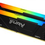 KINGSTON - Kit Memoria RAM FURY Beast RGB DDR4, 3200MHz, 16GB - 2 x 8GB, CL16, XMP