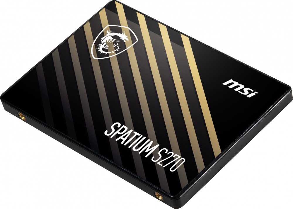 MSI - SSD Spatium S270 480GB, 480GB, 2.5", 450MB/s Escritura, SATA III