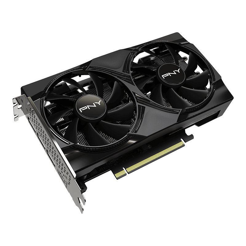 PNY - Tarjeta de Video NVIDIA GeForce RTX 5060 Dual Fan OC, 8GB 128-bit GDDR7, PCI Express x8 5.0