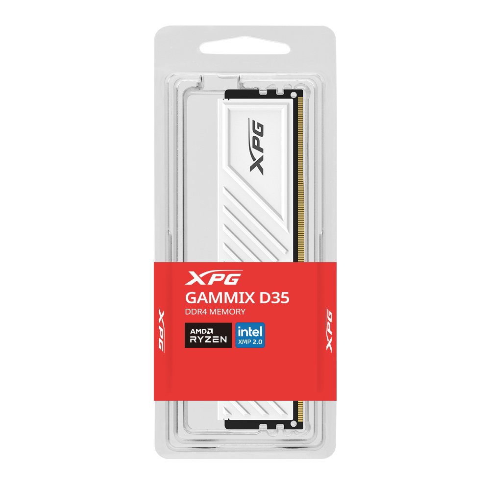 XPG - Memoria RAM XPG Gammix D35 DDR4, 3200MHz, 8GB, CL16, XMP, Blanco - Imagen 4