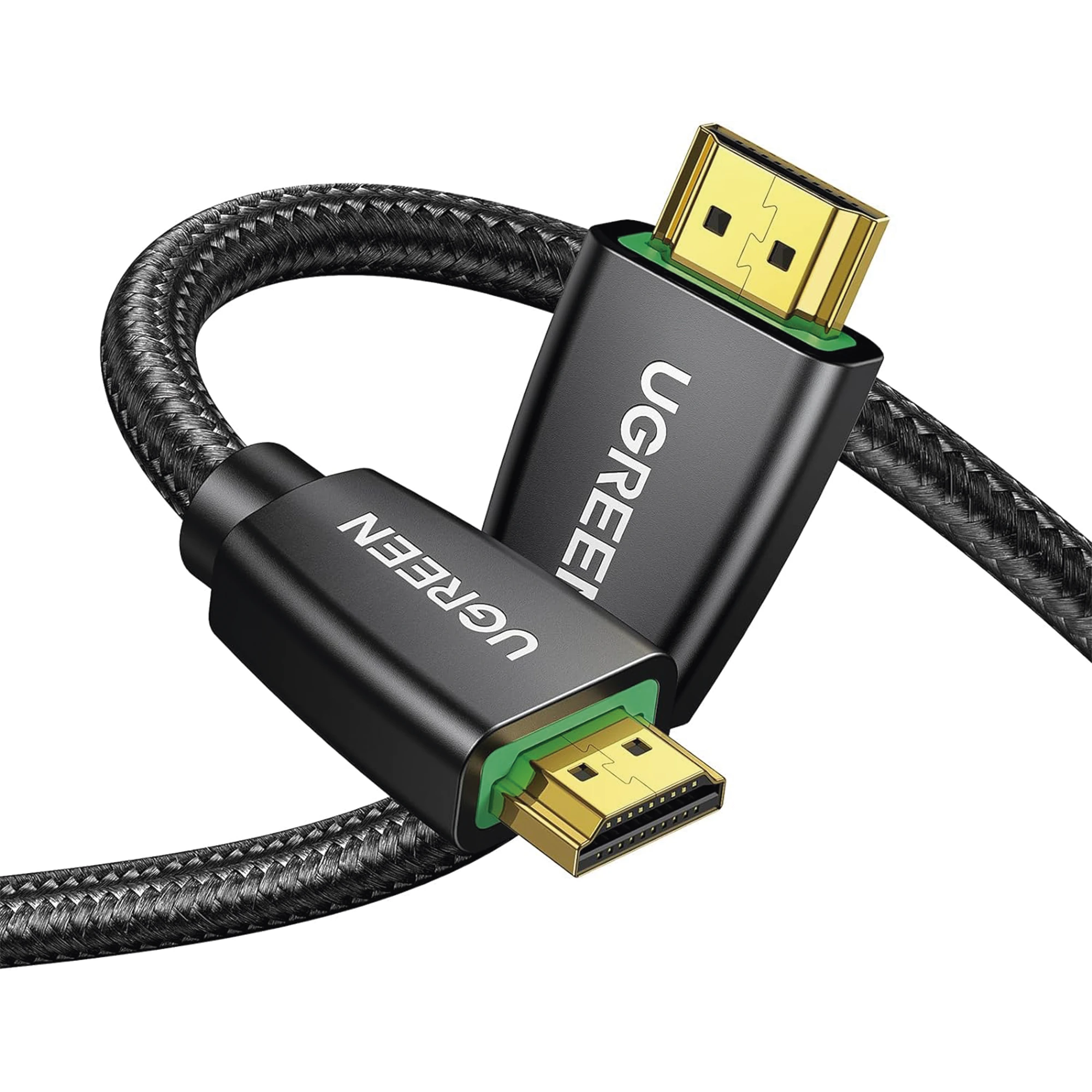 UGREEN - HDMI 2.0 de Nylon Trenzado / 2 Metros (6.56 Pies) / 4K@60Hz / HDR / 3D / HEC (Canal Ethernet HDMI) / ARC (Canal de Retorno de Audio) / Color Profundo de 48 Bits - Image 3