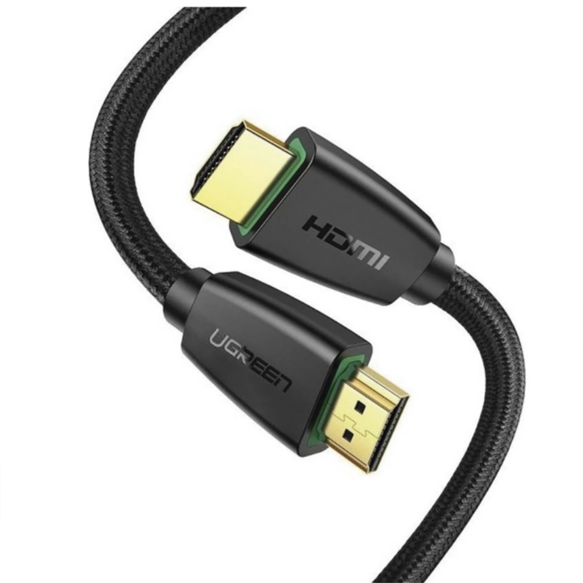 UGREEN - HDMI 2.0 de Nylon Trenzado / 2 Metros (6.56 Pies) / 4K@60Hz / HDR / 3D / HEC (Canal Ethernet HDMI) / ARC (Canal de Retorno de Audio) / Color Profundo de 48 Bits - Image 2