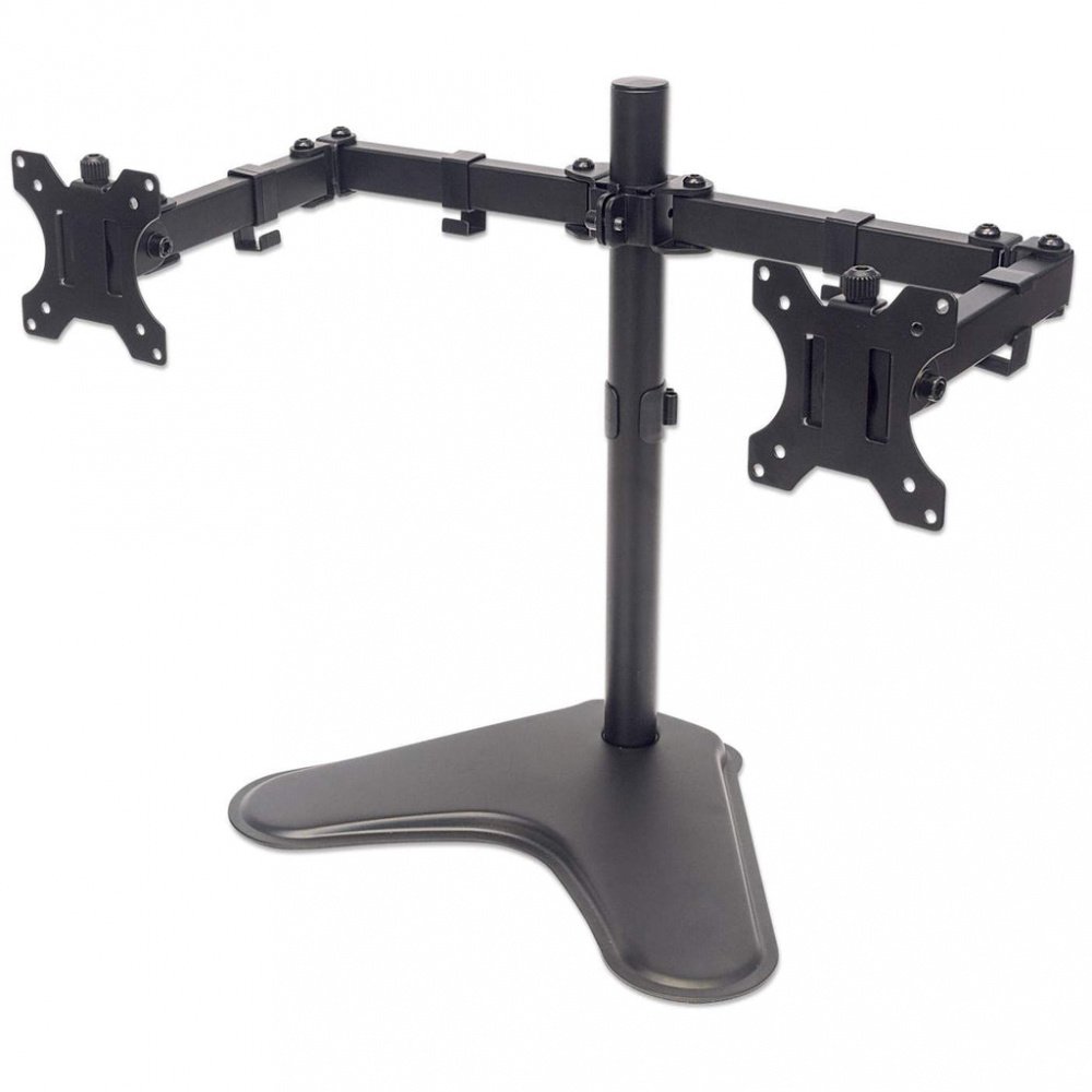 MANHATTAN - Soporte de Escritorio para 2 Monitores 13" - 32", hasta 16kg
