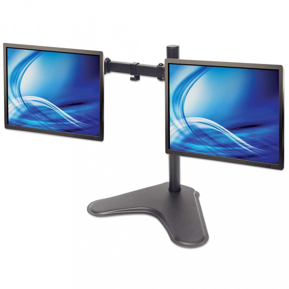 MANHATTAN - Soporte de Escritorio para 2 Monitores 13" - 32", hasta 16kg - Image 3